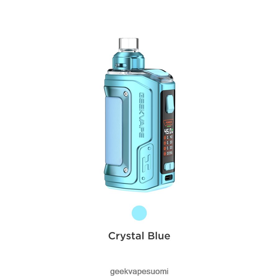GEEKVAPE Dealers | h45 (aegis hero 2) pod mod kit crystal edition GeekVape kristallin violetti 84J82J139