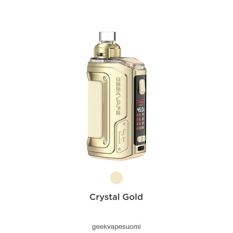 GEEKVAPE Dealers | h45 (aegis hero 2) pod mod kit crystal edition GeekVape kristallin violetti 84J82J139