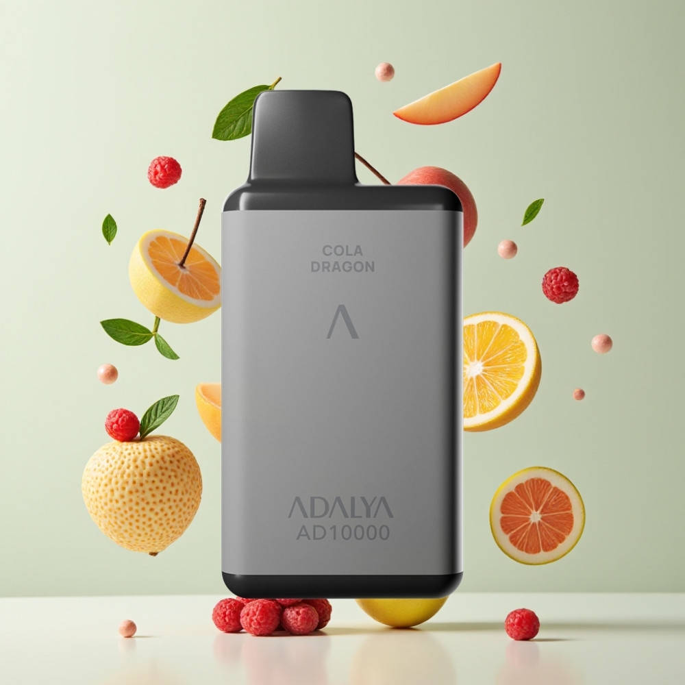 Finland tukku ADALYA AD 10000 Puffs Kertakäyttöinen Vape – 10 000 savuketta, 14 ml nestettä, avattava USB-C
