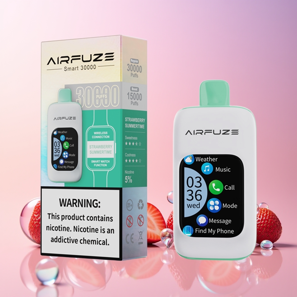 Finland tukku AirFuze Smart 30000 Puffaa Disposable Pod 900mAh Akku 5% Nikotiinia