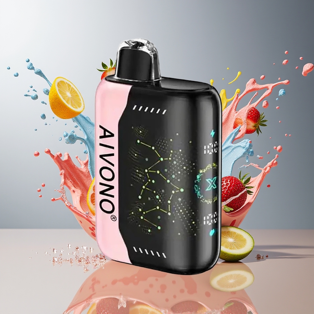 Finland tukku Aivono AIM BOOM 25000 Puffs 28ml Nestemäistä 650mAh Akku Mansikka-B-pop