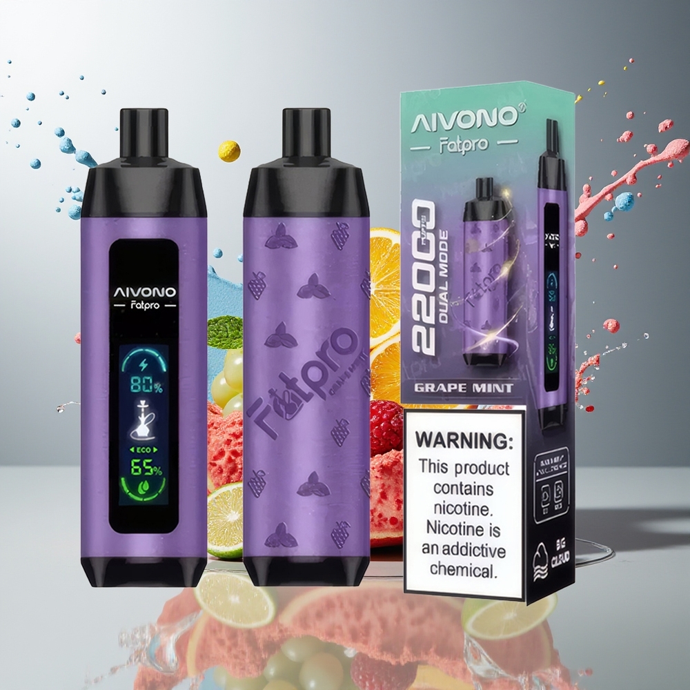 Finland tukku Aivono AIM FATPRO 22000 Puffs 28ml Nestettä 10 Makuista 600mAh Ladattava