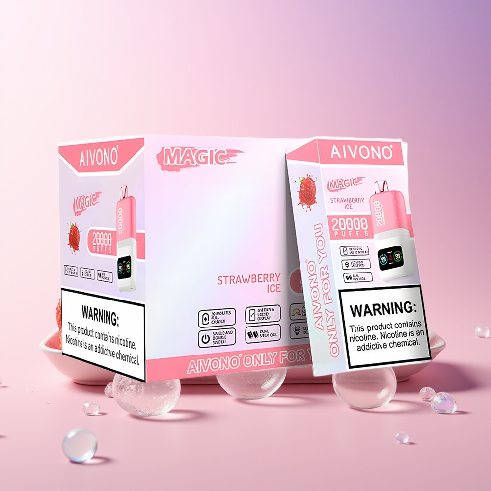 Finland tukku Aivono AIM MAGIC 20000 Puffs – 20 000 Tupakkaa, 26ml Nestettä, 10 Makua