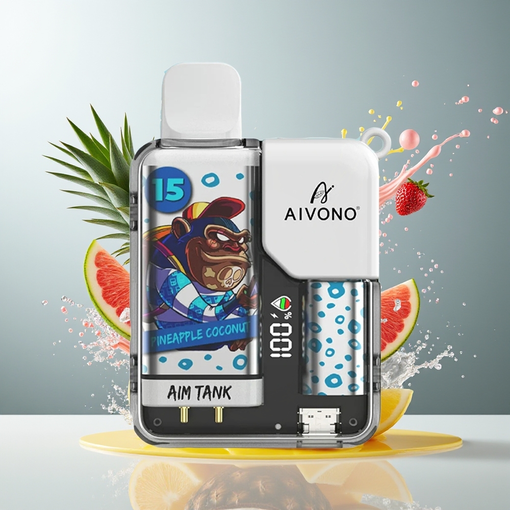 Aivono AIM-TANK Finland tukku 9500 Tupakkaa 18ml Nestemäistä Ananas-kookos
