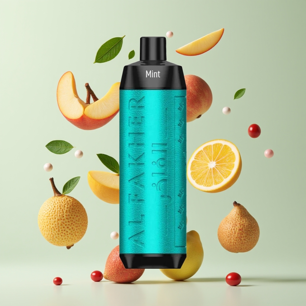 Finland tukku Al Fakher Crown Bar 8000 Crystal Kertakäyttöinen Vape - 18ml nestemäistä nikotiinia, jopa 8000 savuketta