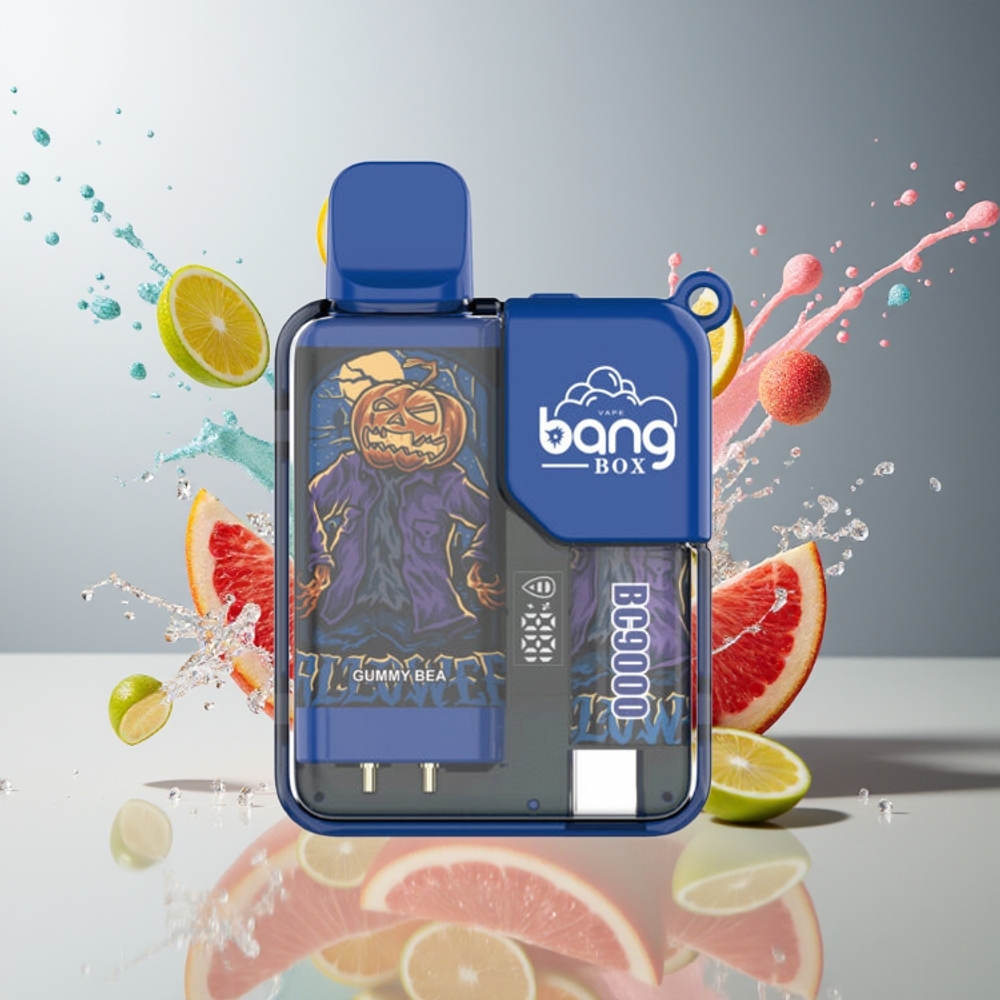Finland tukku Bang Box 9000 Puffs 14ml nestemäärä 650 mAh akku Gummy Bea