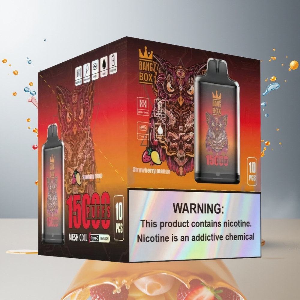 Finland tukku Bang Box King 15000 Puffs 23ml nestemäistä 5% nikotiinia