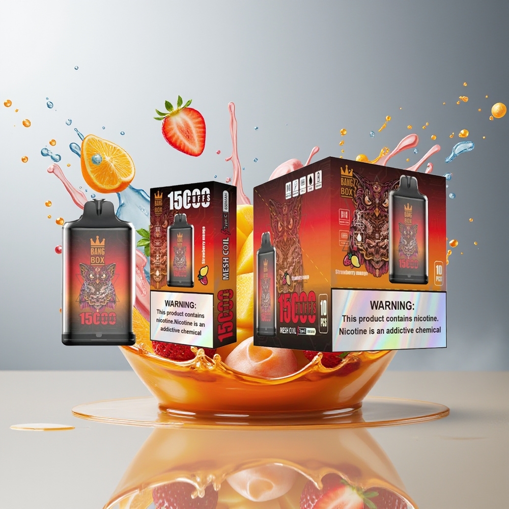 Finland tukku Bang Box King 15000 Puffs 23ml nestemäistä 5% nikotiinia