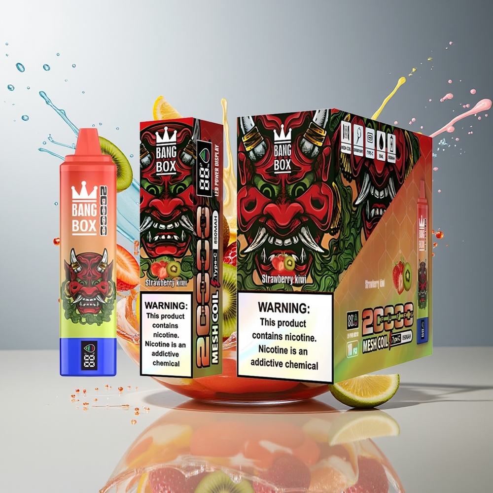 Finland tukku Bang Box King 20000 Puffs 35ml Nestemäisellä Täytteellä 12 Makua