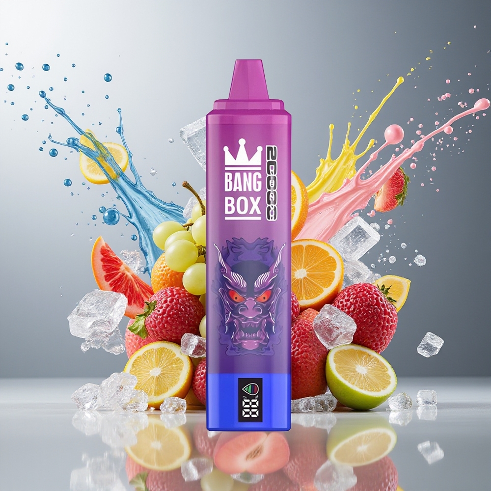 Finland tukku Bang Box King 20000 Puffs 35ml Nestemäisessä Täyttökapasiteetti 12 Makua Mesh Käämi