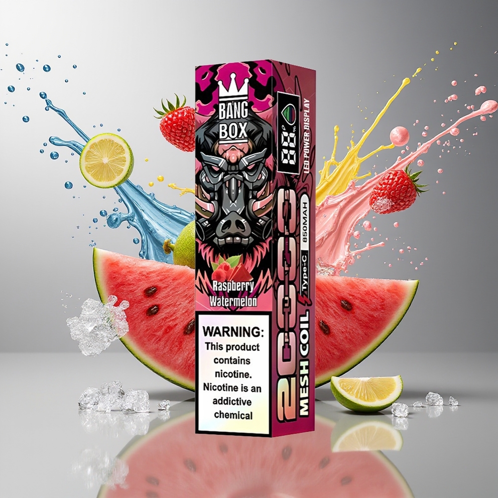 Finland tukku Bang Box King 20000 Puffs 35ml Nestemäistä 12 Makua Mesh Käämi