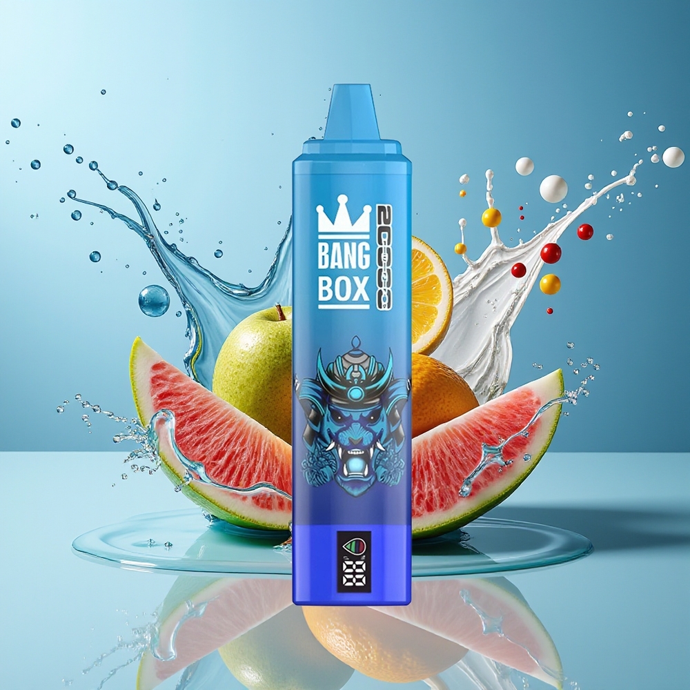Finland tukku Bang Box King 20000 Puffs 35ml Nestemäistä 12 Makua Mr Blue