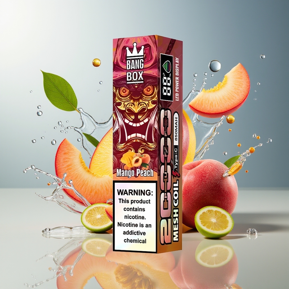 Finland tukku Bang Box King 20000 Puffs 35ml Nestemäkapasiteetti 12 Maku