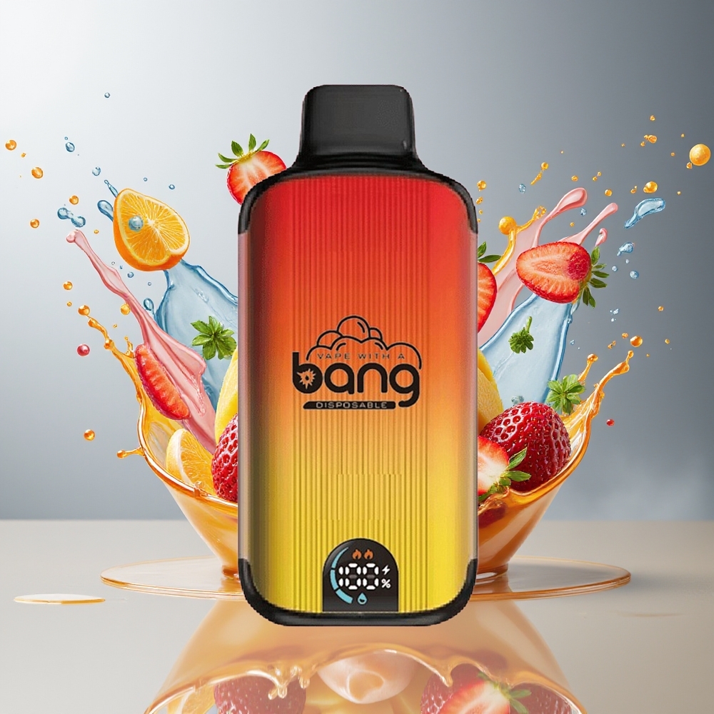 Finland tukku Bang 20000 Puffs Kertakäyttöinen Vape - Kestävä 13400 Akku, Type-C Latausportti