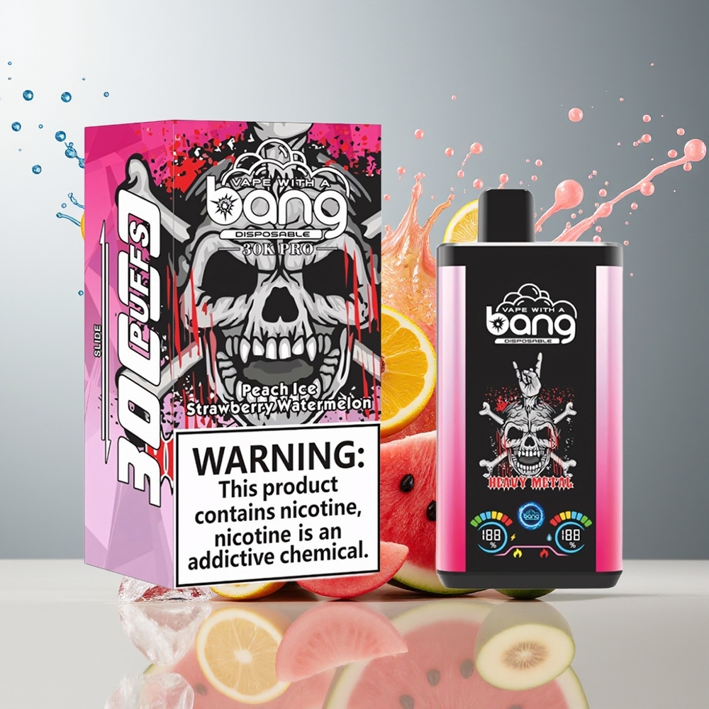 Finland tukku Bang 30K Pro 30000 Puffs 36ml nestemäärä Dual-Maku Järjestelmä