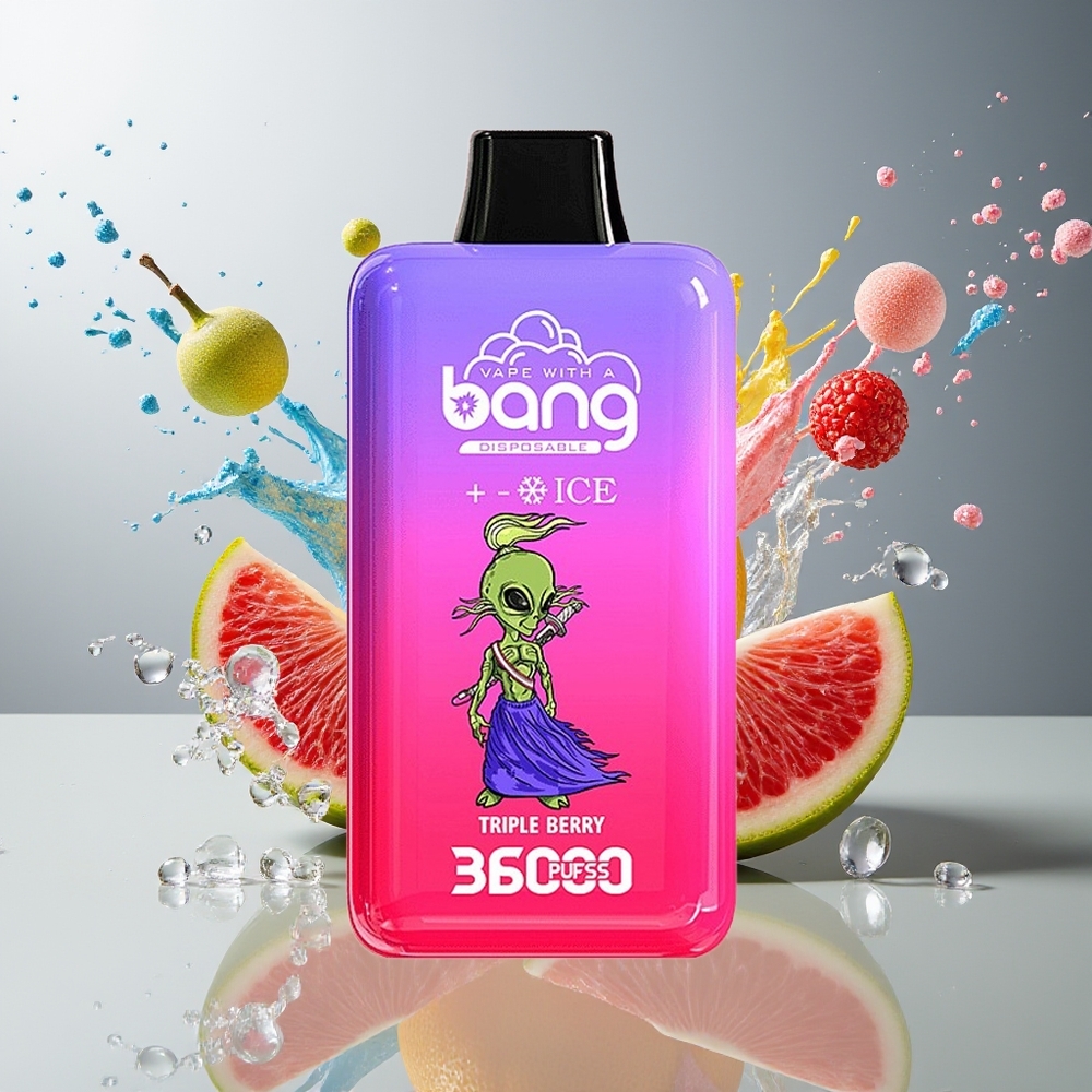 Finland tukku Bang 36000 Ice Level - 36000 tupakkaa, 36ml nestemäärä