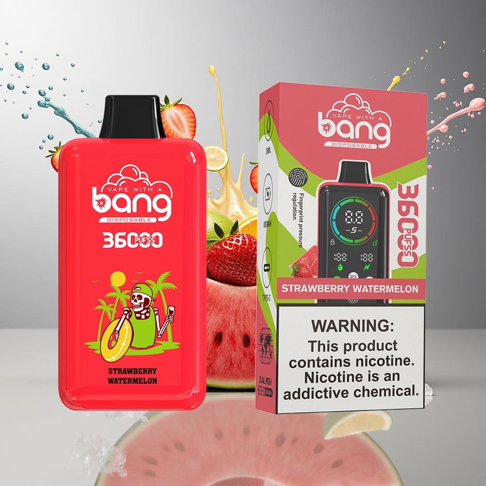 Finland tukku Bang 36000 Power Kertakäyttöinen Vape - 36000 tupahdusta, 36ml nestettä