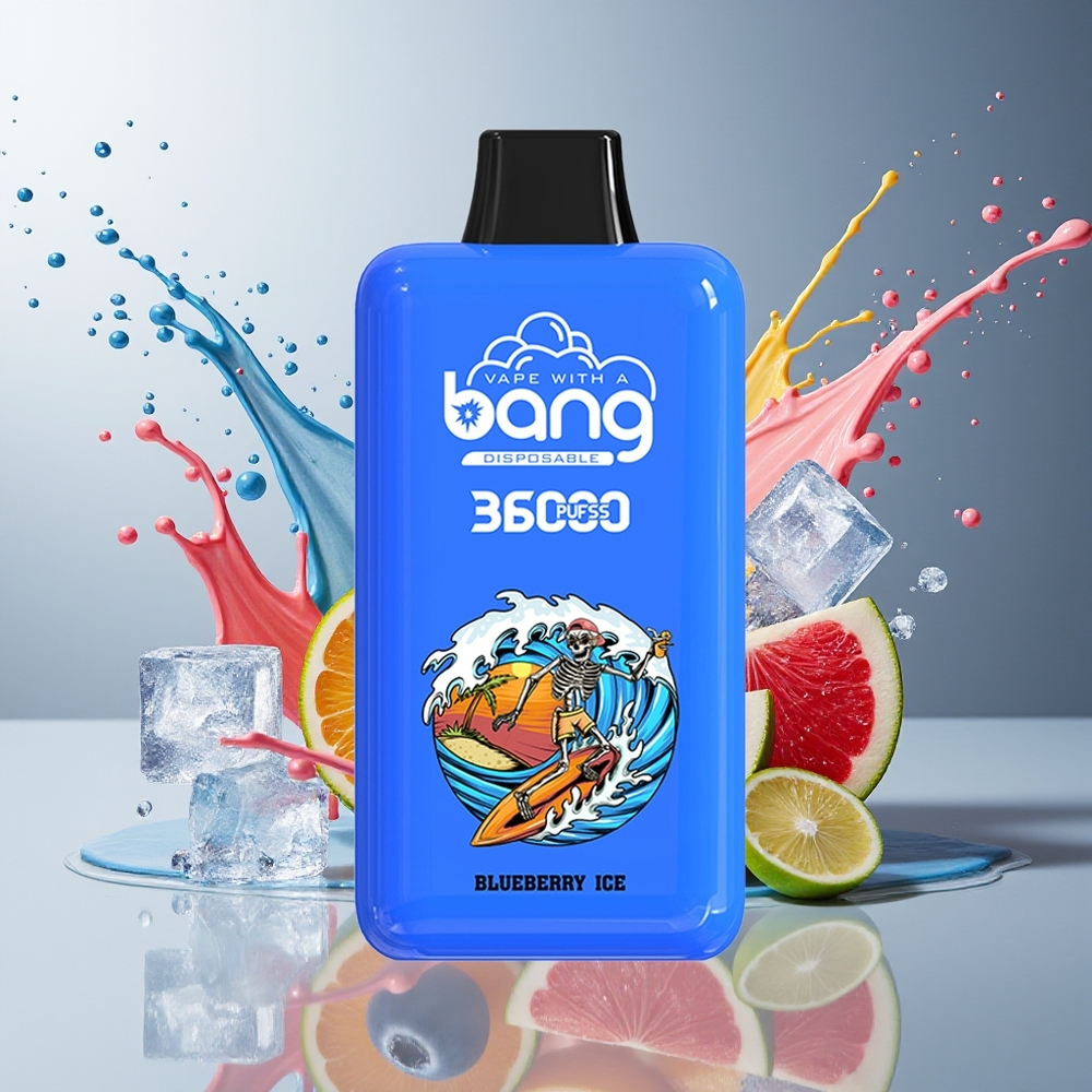 Finland tukku Bang 36000 Power Kertakäyttöinen Vape - 36ml nestemäistä - 36000 savukertaa