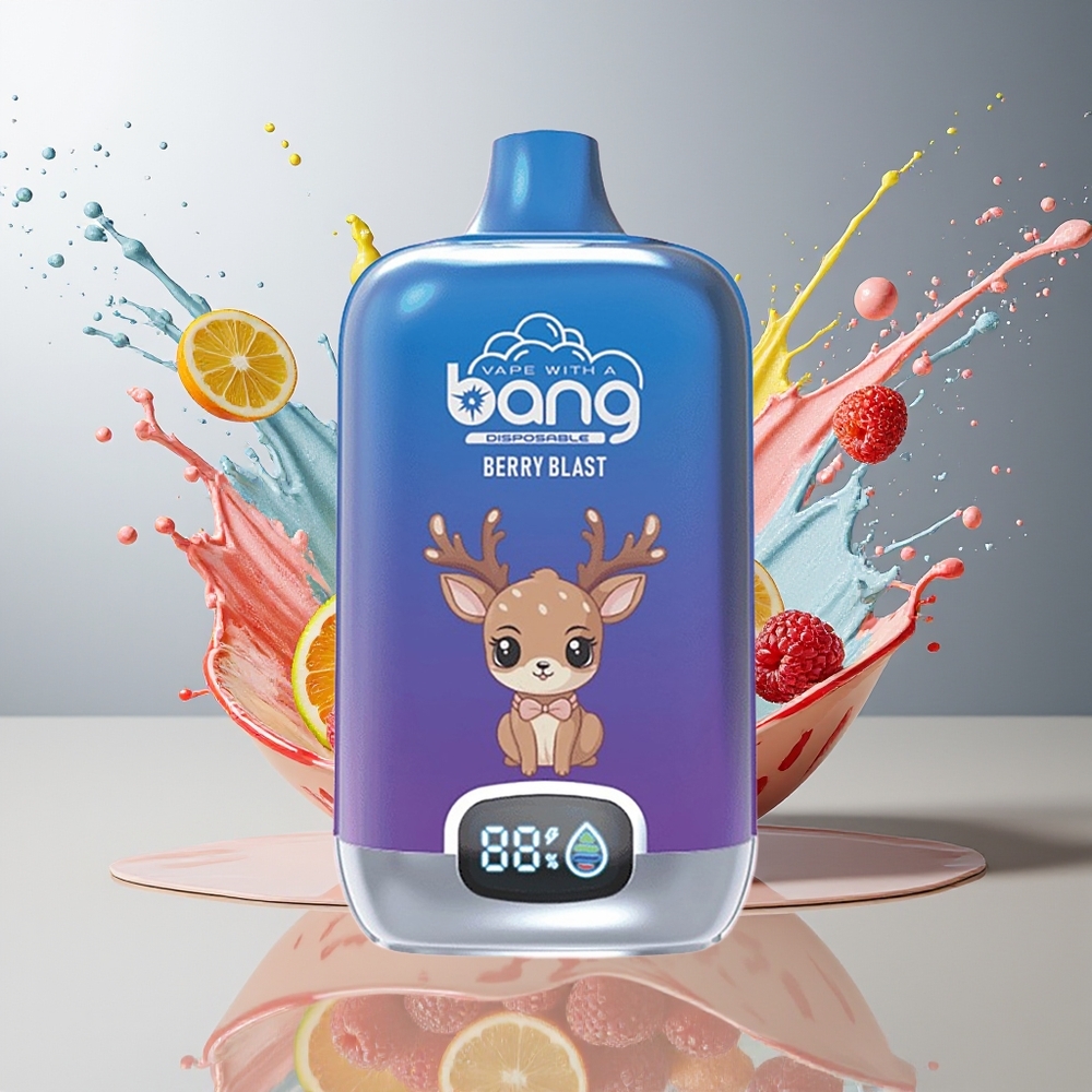 Finland tukku Bang Digital Box 15000 Puffs Kertakäyttöinen Vape 15ml Nestemäistä 550mAh Akku