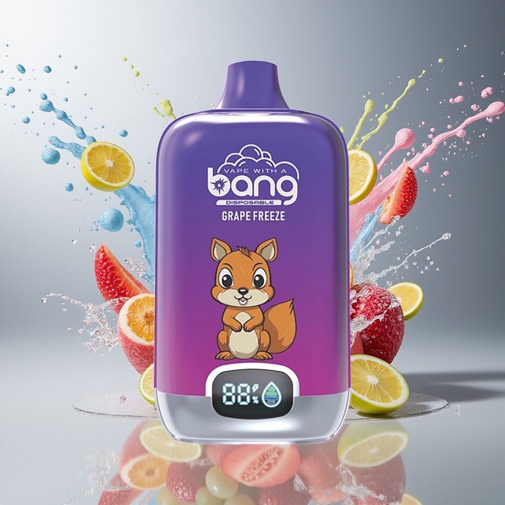 Finland tukku Bang Digital Box 15000 Puffs Kertakäyttöinen Vape 15ml Nestettä Type-C Lataus