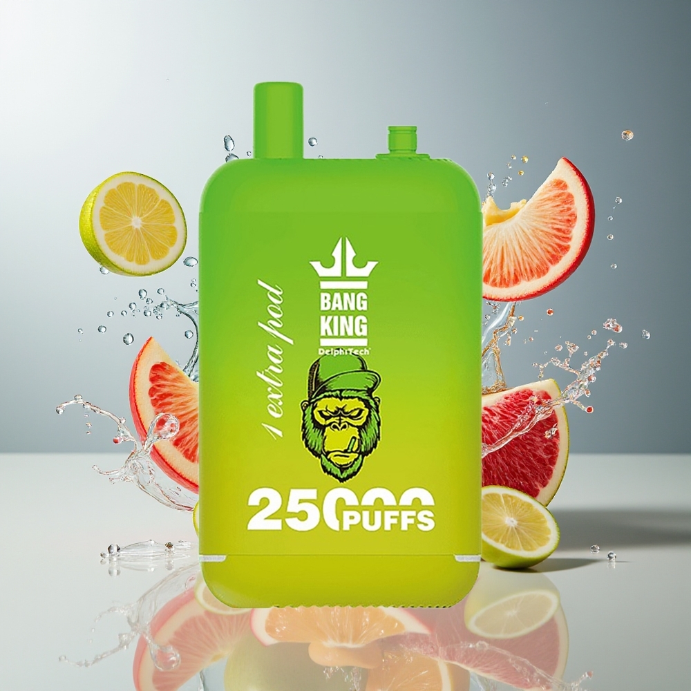 Finland tukku Bang King 25000 Puffia 46ml nestemäärä Dual Pod System