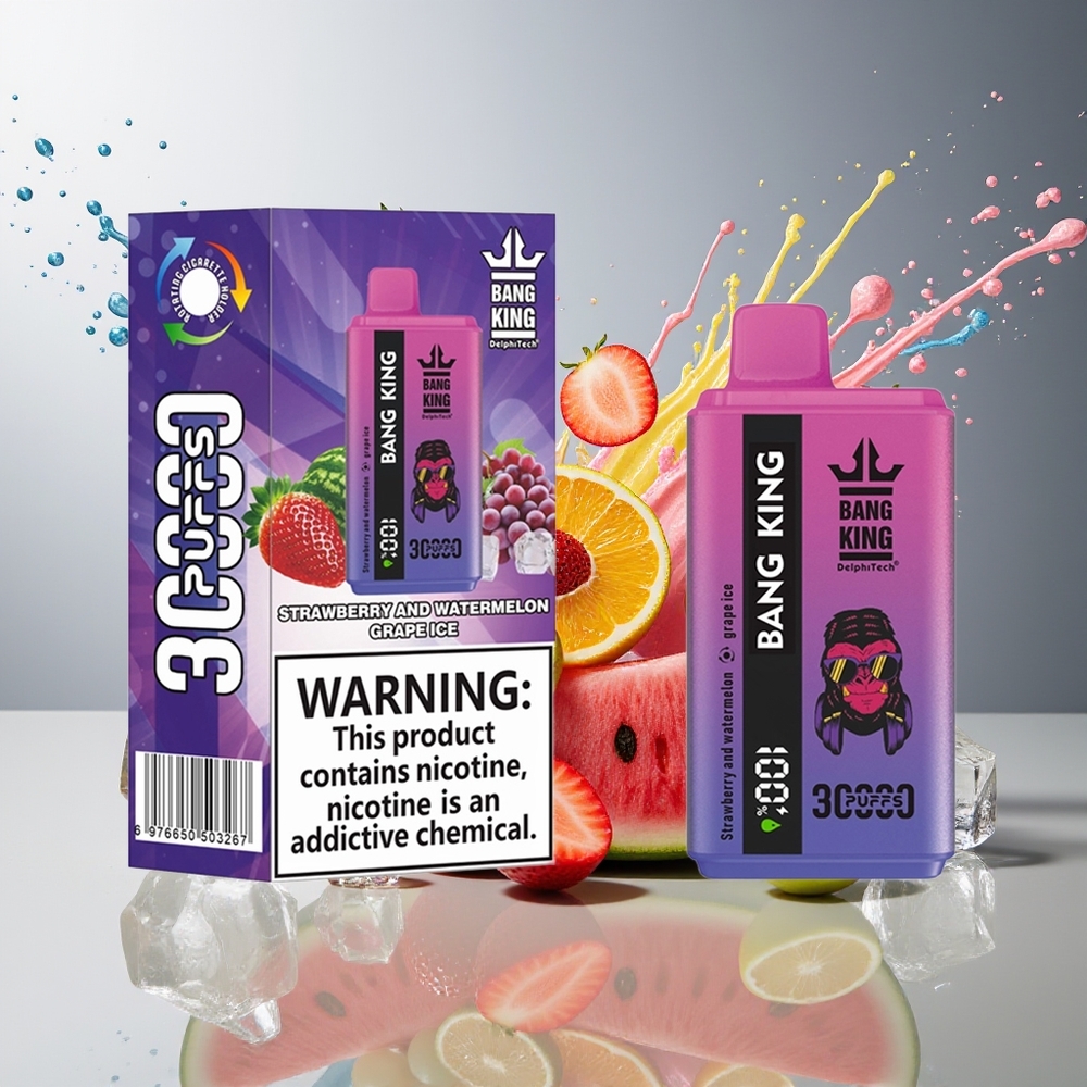 Finland tukku Bang King 30000 Puffs 36ml nestemäinen Type-C