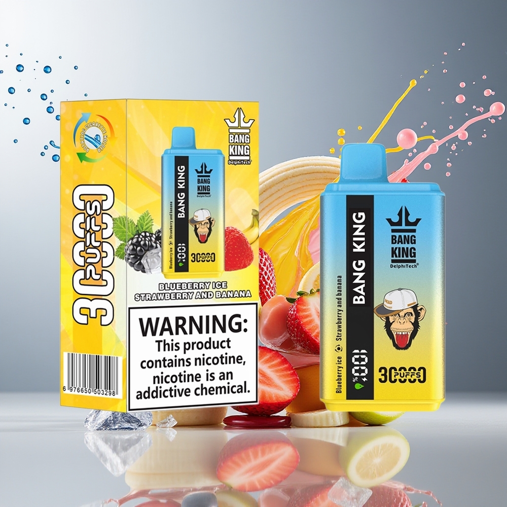 Finland tukku Bang King 30000 Puffs 36ml nestemäistä Type-C
