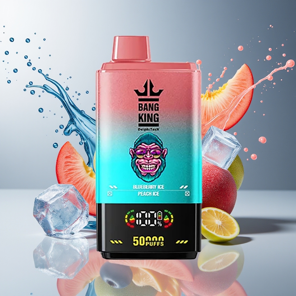 Finland tukku Bang King 50000 50ml 850mAh Kertakäyttöinen Vape
