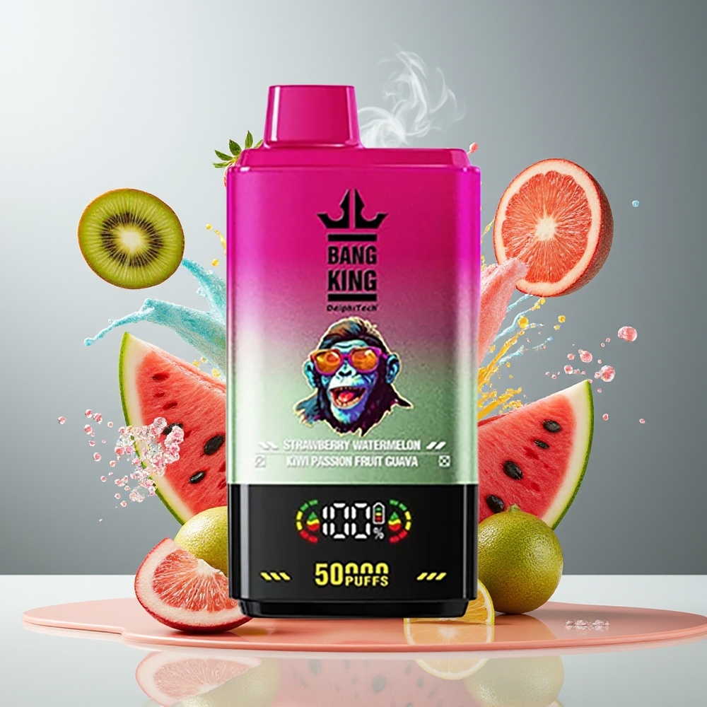 Finland tukku Bang King 50000 Kertakäyttöinen Vape 50000 savutusaikaa 50ml nestemäärä