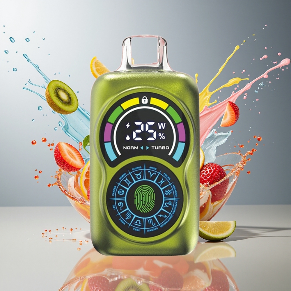 Finland tukku Bang King Constellation 36000 Puffs 650mAh Akku 30ml Nestemäistä Mansikka-kiivi