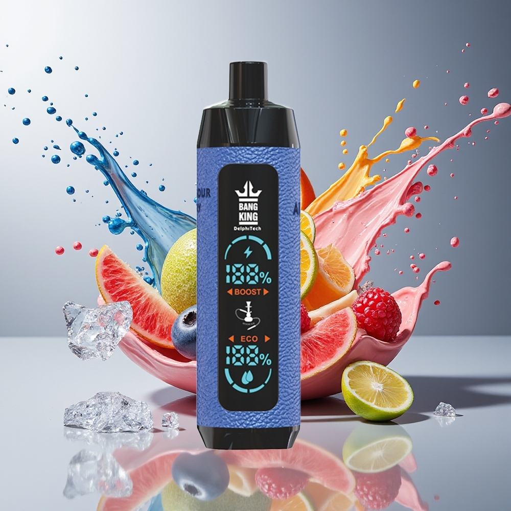 Finland tukku Bang King Shisha 25000 Puffs 30ml nestemäinen 0.6 Ohm Mesh Käämi