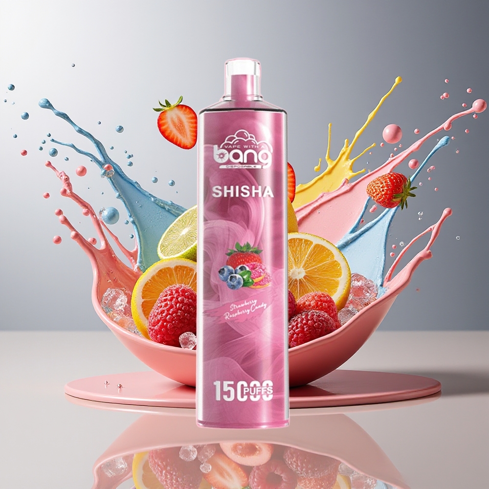 Finland tukku Bang Shisha 15000 Puffs 23ml E-neste Type-C Lataus