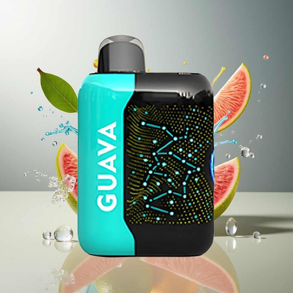 Finland tukku Bang Starry 25000 Puffia 28ml Kertakäyttöinen Vape Guava