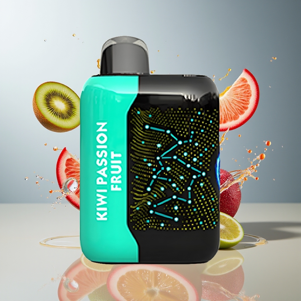 Finland tukku Bang Starry 25000 Puffia 28ml Kertakäyttöinen Vape Kiivi Passionhedelmä