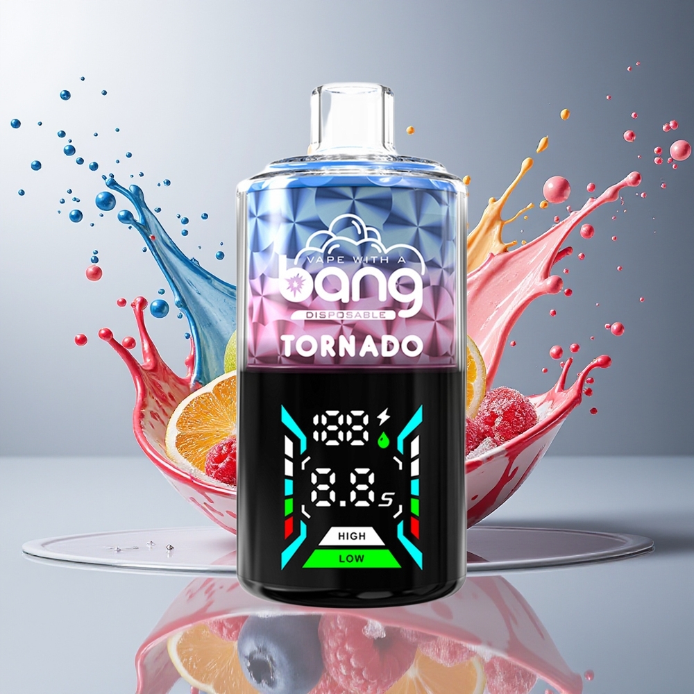Finland tukku Bang Tornado 40000 Puffs 40ml nestemäinen tölkki 850mAh akku