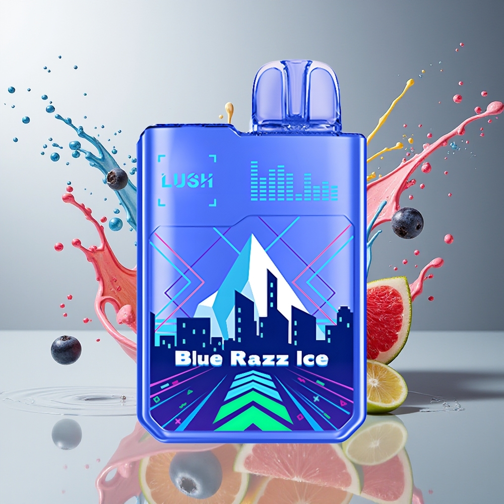 Digiflavor x Geekbar LUSH Finland tukku - 20000 Max Puffs (20 000 Tupakointikertaa), 820mAh Akku (820mAh Akkukapasiteetti), USB Type-C Lataus