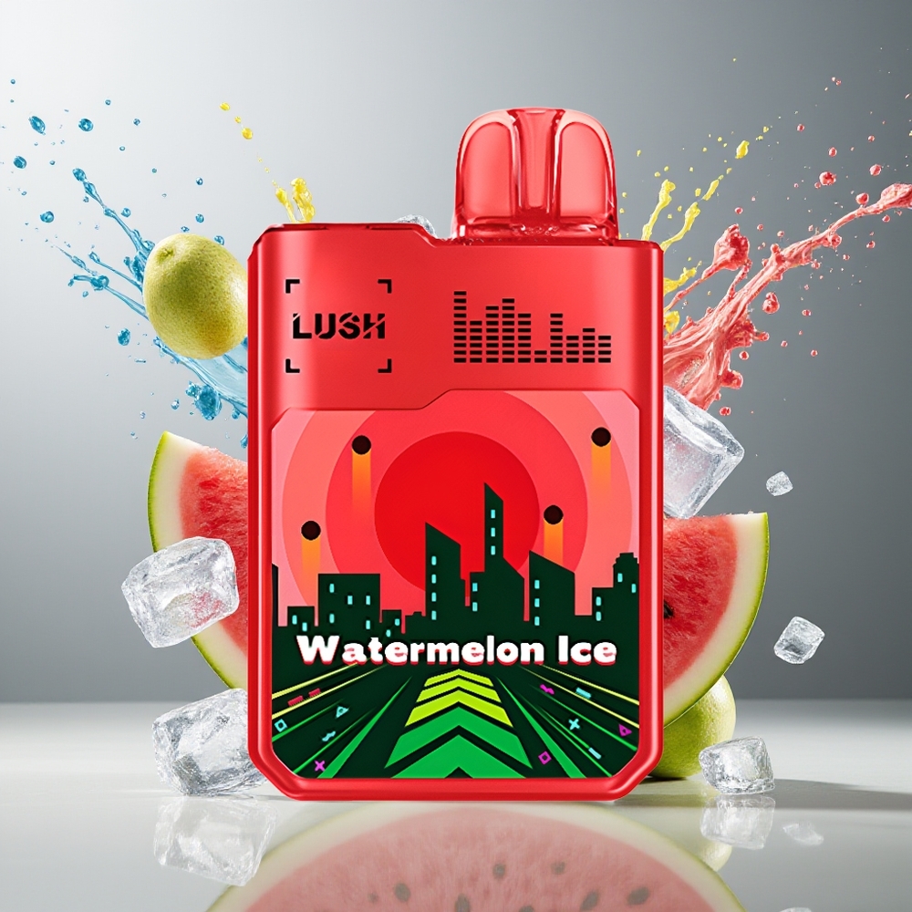 Digiflavor x Geekbar LUSH Finland tukku 20000 Max Puffs 5% Nikotiinia Dual-Mesh Käämit Vesimelonijäätelö