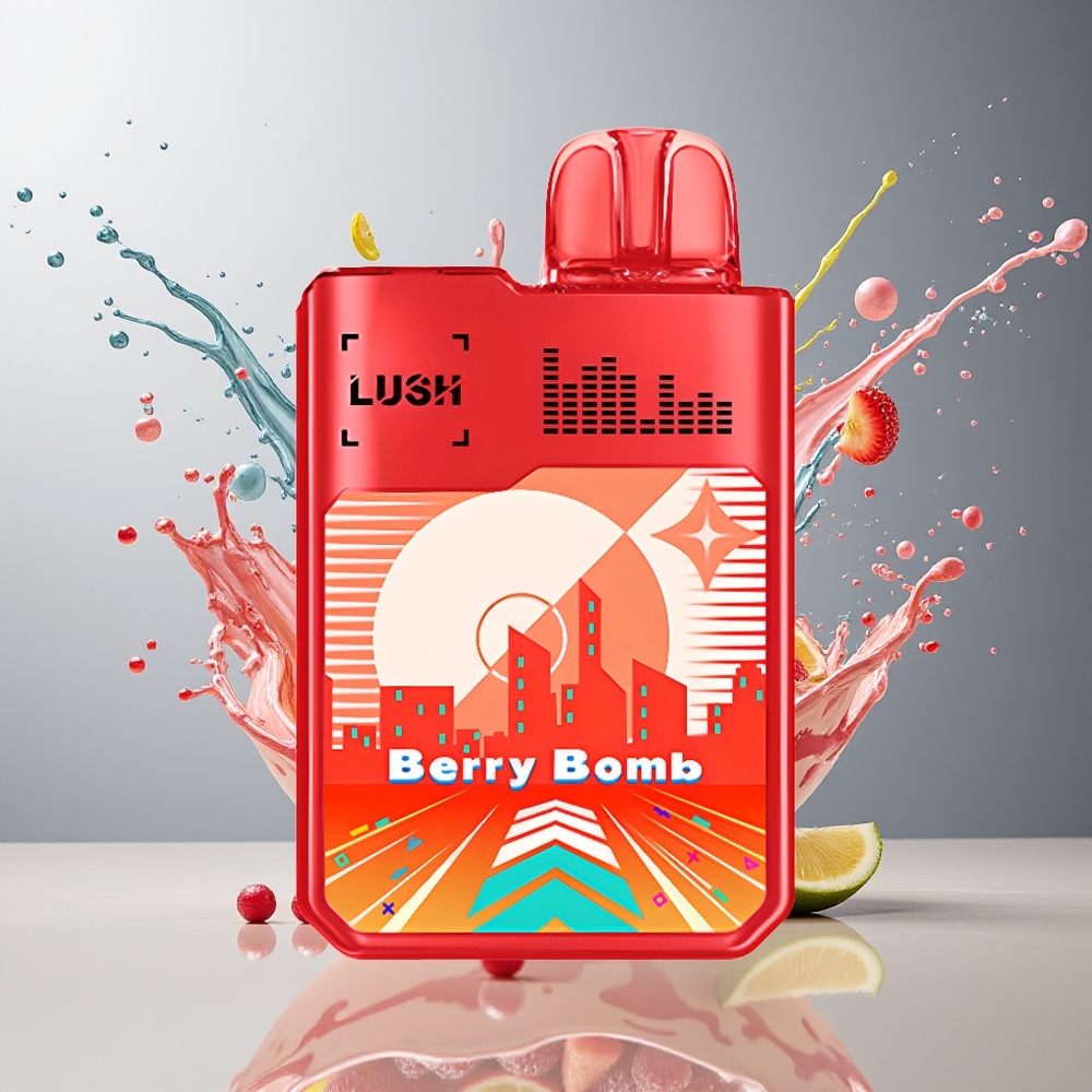 Digiflavor x Geekbar LUSH Finland tukku 20000 Tuhkaa 5% Nikotiinia USB Type-C