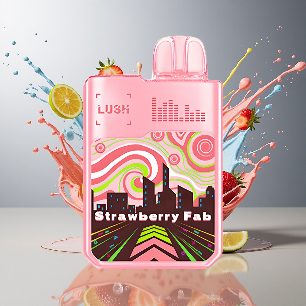 Digiflavor x Geekbar LUSH Finland tukku 20000 Tupakkaa 5% Nikotiinia USB Type-C -lataus
