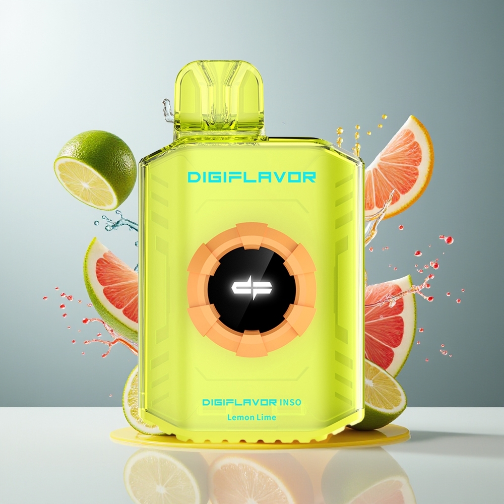 Digiflavor INSO Finland tukku 700 Puhallusta 2% Nikotiinia Dual-Mesh Käämit Sitruuna-lime