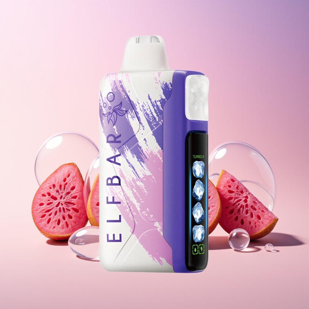 Elf Bar Ice King Finland tukku 40 000 Tupakkaa 20ml Esitäytetty Nikotiiniliuos 5% Hapanmansikka-lohikäärmeenhedelmä