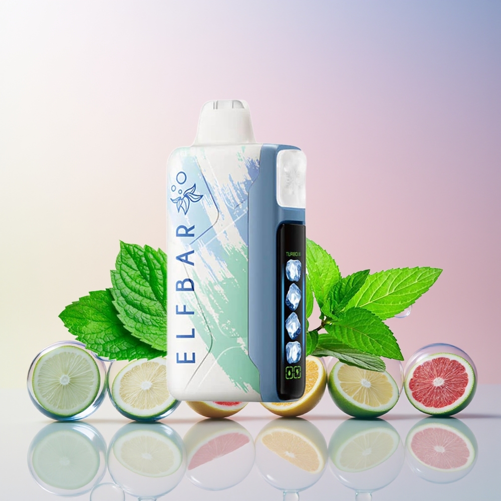 Finland tukku Elf Bar Ice King 40000 Puffs 20ml Esitäytetty E-Neste 5% Nikotiinia Latauskelpoinen 850mAh Akku