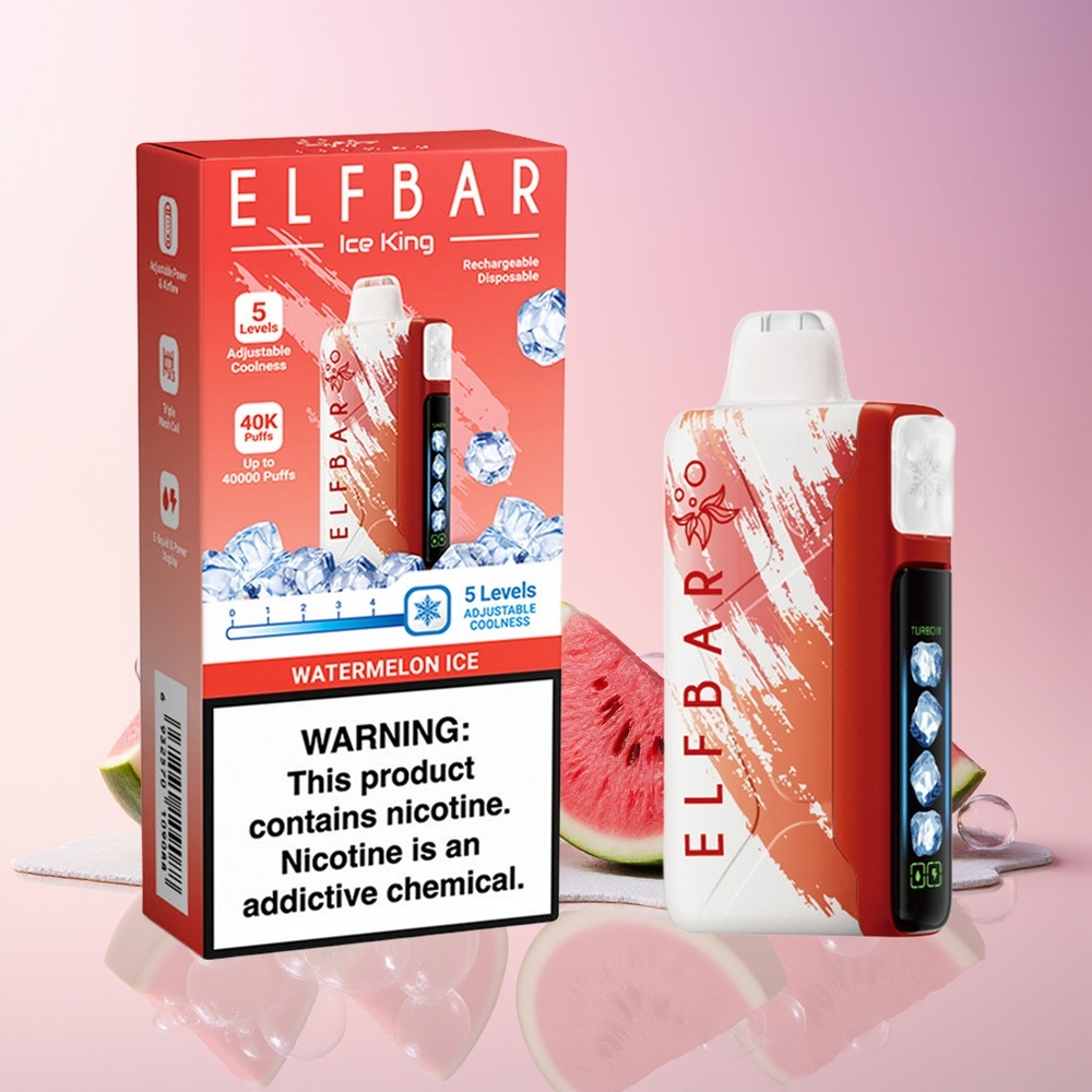 Finland tukku Elf Bar Ice King 40000 Puhallusta 20ml Esitäytetty E-Neste 5% Nikotiinia