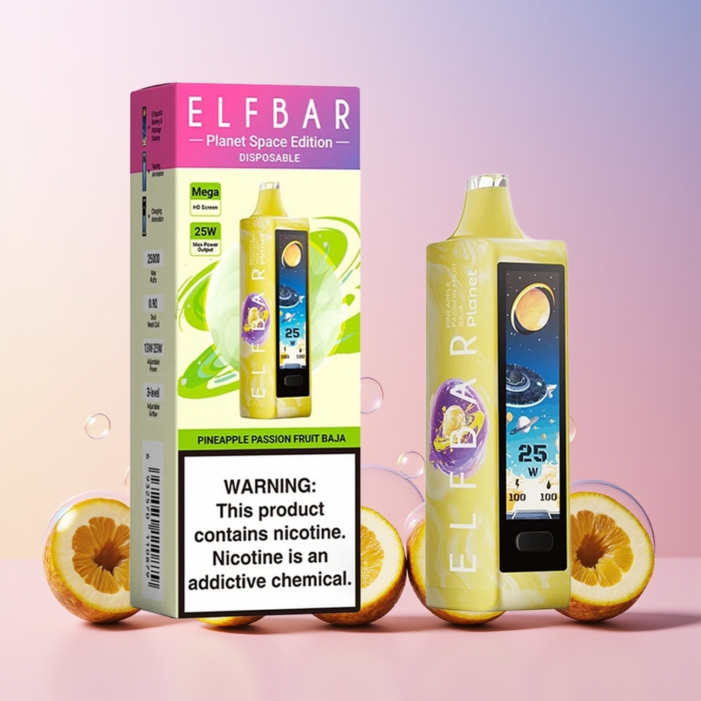Elf Bar Planet 25000 Finland tukku - 25 000 savua - 18ml nestetilavuus - Mesh-käämit