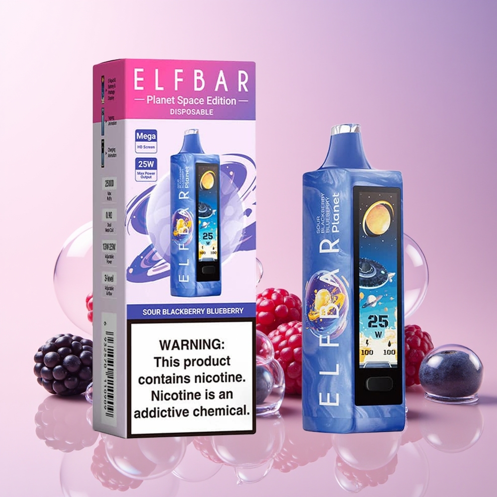 Elf Bar Planet Finland tukku 25 000 savuketta 18ml nestemäärä