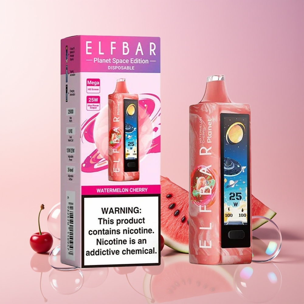 Finland tukku Elf Bar Planet 25000 Puffia 18ml Nestevaraosa Disposable Vape