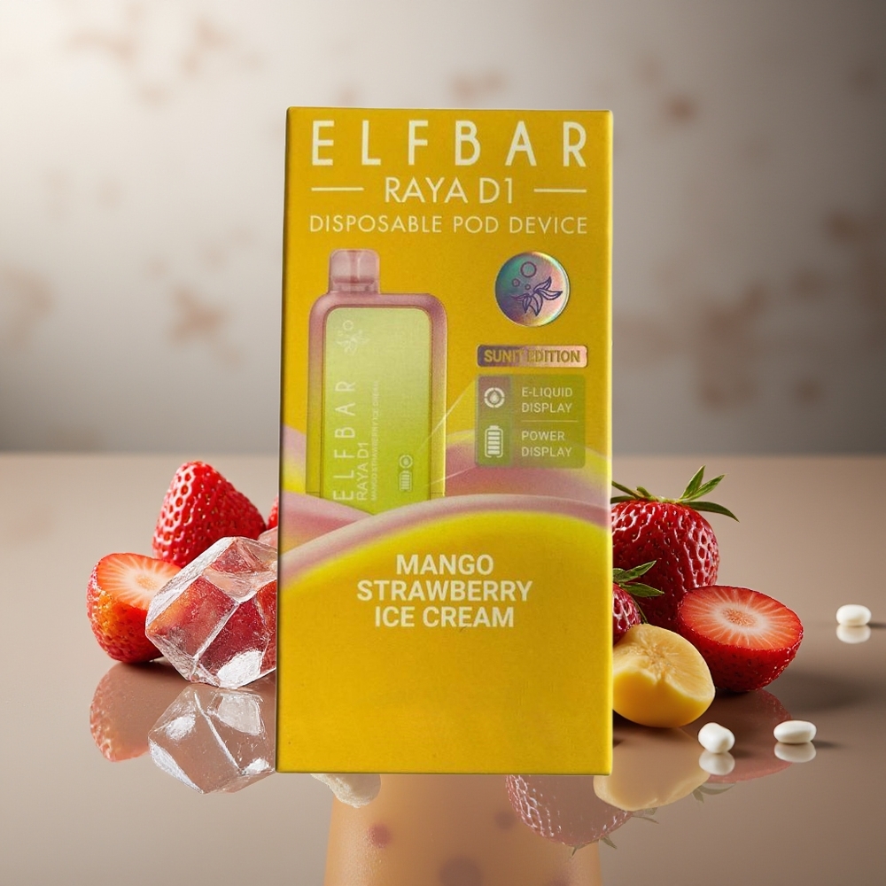 Elf Bar Raya D1 Finland tukku 13000 Puffs 18ml Täyttökapasiteetti Kertakäyttöinen vape