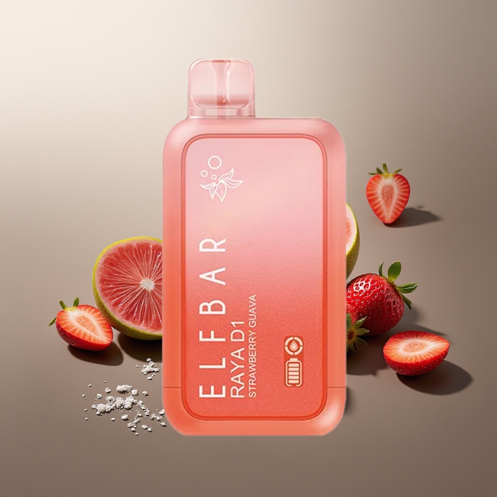 Finland tukku Elf Bar Raya D1 13000 Puffs 18ml Kapasiteetti 650mAh Ladattava Akku