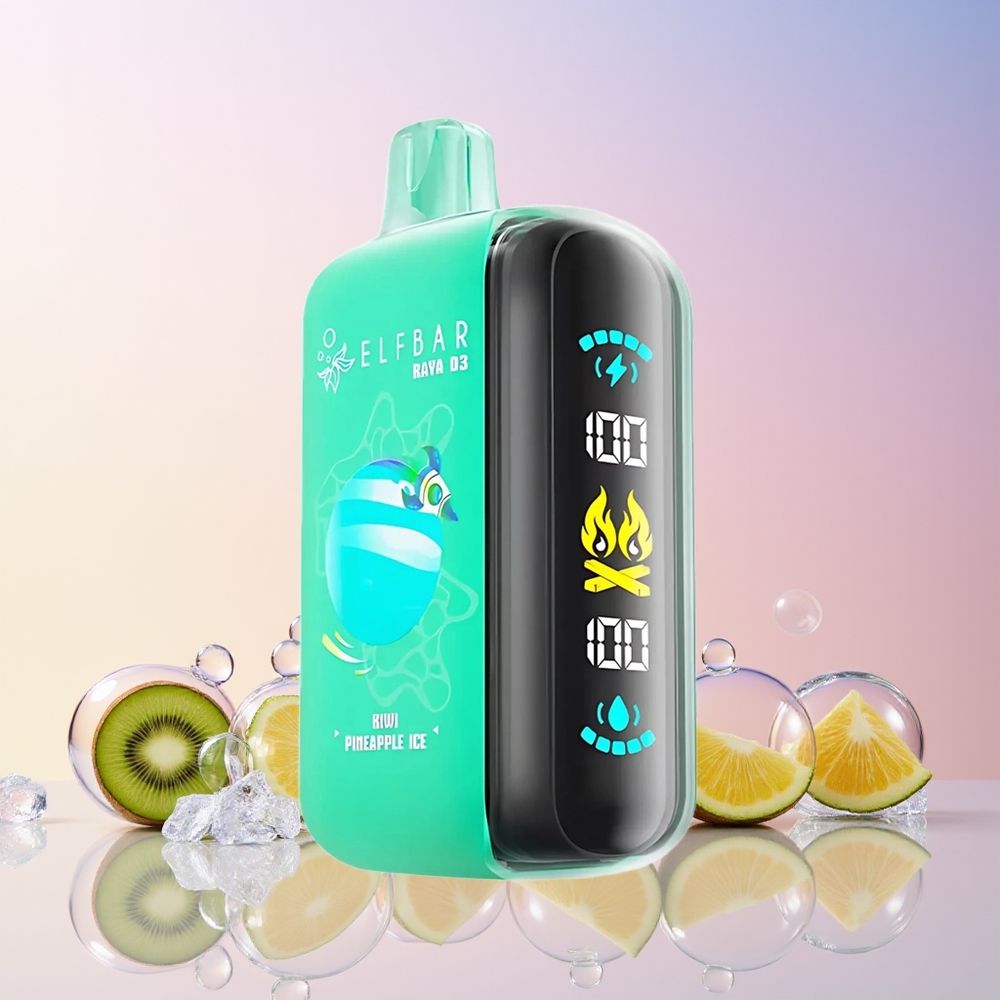 ELF BAR RAYA D3 Finland tukku 25000 tupahdusta Akku: 850mAh Ladattava Nestemäärä: 23ml Esitäytetty