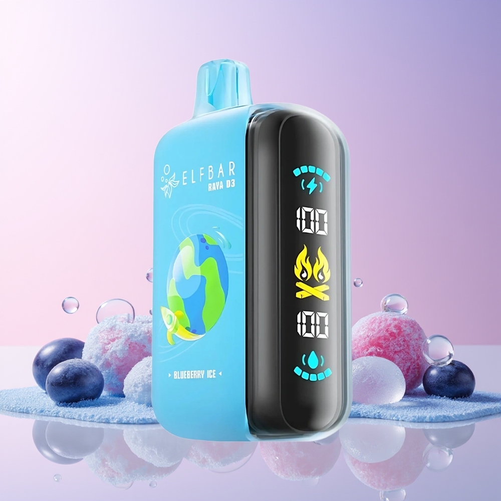 ELF BAR RAYA D3 Finland tukku 25000 tupakointia Akku: 850mAh, 23ml esitäytetty